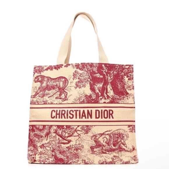 CHRISTIAN DIOR Dioriviera Tote Bag Part Of The Iconic DiorBook & Star Dior Charm - Picture 5 of 16